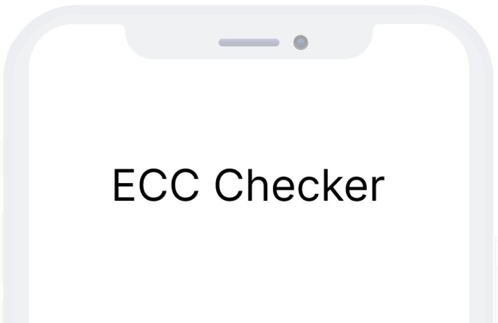 ECC Checker에서 잔액 확인